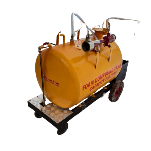 Stainless Steel Tank Mobile Foam Trolley, Mobile Foam Unit 200 Liters,
