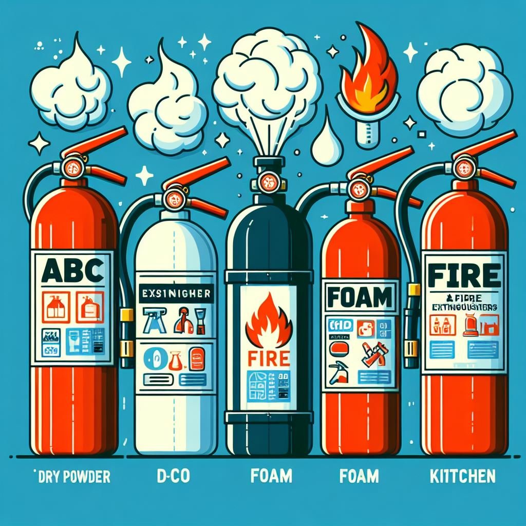 Types of Fire Extinguisher, ABD Dry Powder