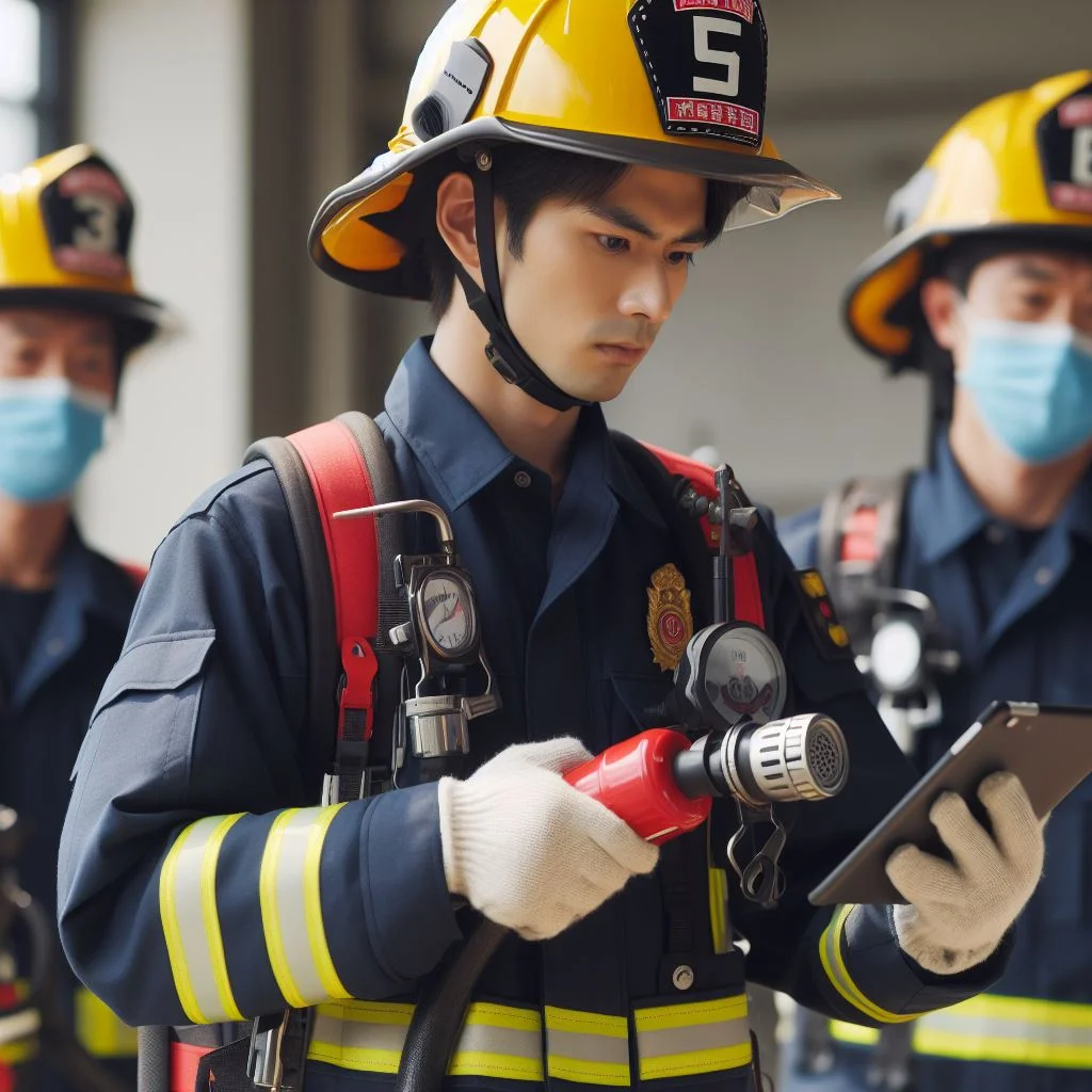 Training on Fire Fighting Equipment, Mobile foam unit