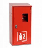 Store Fire Extinguisher in Fire Extinguisher Cabinets