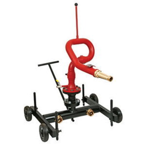 Water Monitor, IS 8442 water Monitor, Solid Jet Water Monitor, Trolley Mounted Water & Foam Monitors