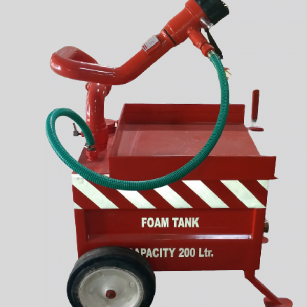Deploying Trolley Mounted Monitors, Foam Monitors in India, Trolley Mounted Foam Monitors, Fire Fighting Equipment in India.