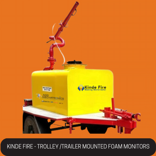Trolley Mounted Water & Foam Monitors.